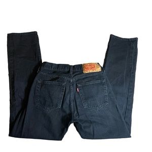 Levi’s 501 Black Jeans 28x30
